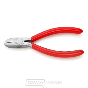 Bočné frézy pre elektromechaniku 125 mm KNIPEX 76 03 125 - chrómované, plastové puzdrá gallery main image