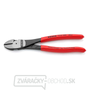 Výkonné bočné frézy 200 mm KNIPEX 74 01 200 - leštená hlava, plastové puzdrá gallery main image