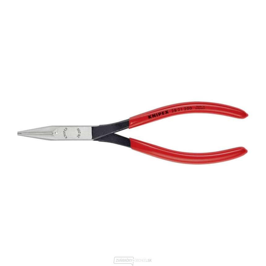 Montážne kliešte 200 mm KNIPEX 28 21 200 - leštená hlava, plastové puzdrá