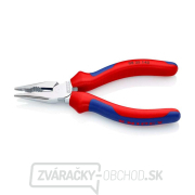 Kombinované kliešte KNIPEX 08 25 145, 145 mm - chrómové kliešte, viaczložkové puzdrá Náhľad