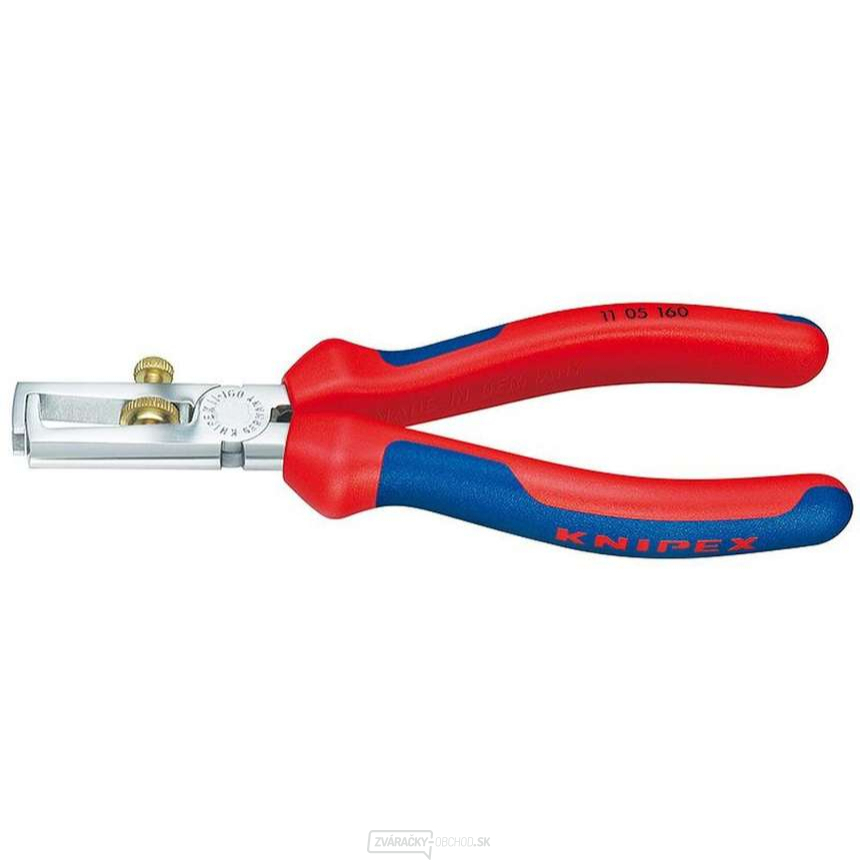 Odstraňovacie kliešte 160 mm KNIPEX 11 05 160 - chrómované, viaczložkové puzdrá Odstraňovacie kliešte 160 mm KNIPEX 11 05 160 - chrómované, viaczložkové puzdrá gallery main image