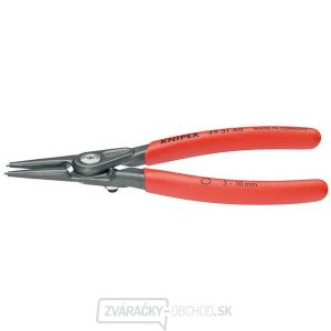 Presné kliešte na poistné krúžky 140 mm, vonkajšie rovné. Knipex - 49 31 A0 - DIN 5254 A Presné kliešte na poistné krúžky 140 mm, vonkajšie rovné. Knipex - 49 31 A0 - DIN 5254 A gallery main image