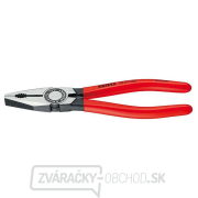 Kombinované kliešte 250 mm. KNIPEX 03 01 250 - leštené, plastové puzdrá gallery main image