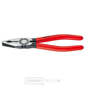 Kombinované kliešte 250 mm. KNIPEX 03 01 250 - leštené, plastové puzdrá Kombinované kliešte 250 mm. KNIPEX 03 01 250 - leštené, plastové puzdrá gallery main image