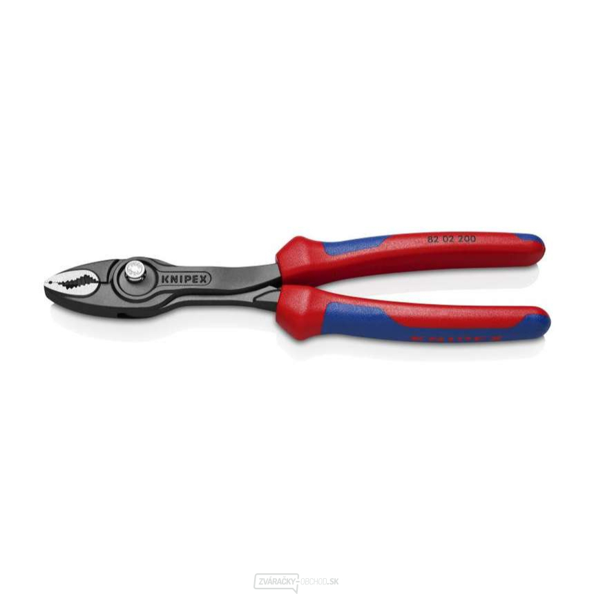 Kliešte TwinGrip 200 mm, KNIPEX 82 02 200