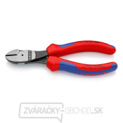 Výkonné bočné frézy 160 mm KNIPEX 74 02 160 - leštená hlava, viaczložkové puzdrá gallery main image