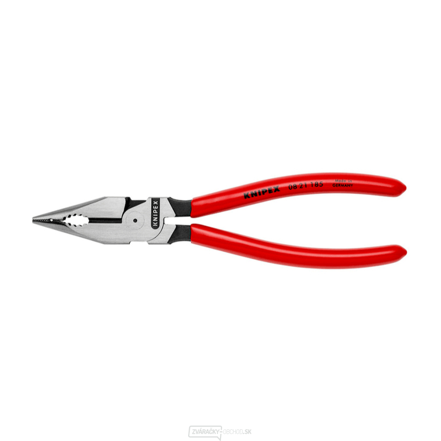 Kombinované úzke ploché kliešte 185 mm Knipex 08 21 185