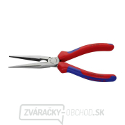 Polkruhové kliešte s čepeľami (so zobákom) 200 mm KNIPEX 26 12 200 - leštená hlava, viaczložkové puzdrá Náhľad