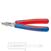 Štípacie kliešte ELECTRONIC Super-Knips 125 mm KNIPEX 78 23 125 - chrómované, plastové puzdrá gallery main image