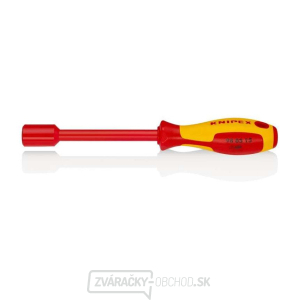VDE skrutkovač s nástrčným kľúčom 6x13x125 mm Knipex 98 03 13 gallery main image
