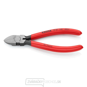Bočné frézy na plasty 140 mm KNIPEX 72 01 140 - leštená hlava, plastové puzdrá gallery main image