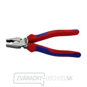 Kombinované kliešte Force 200 mm. KNIPEX 02 02 200 - leštená hlava, viaczložkové objímky Náhľad