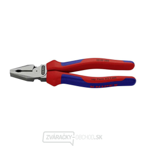 Kombinované kliešte Force 200 mm. KNIPEX 02 02 200 - leštená hlava, viaczložkové objímky gallery main image