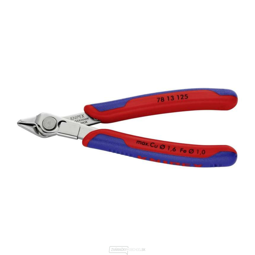 Elektronické super nože Knipex 125 mm bočné štípacie kliešte