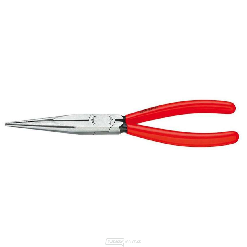 Polkruhové kliešte pre mechanikov 200 mm KNIPEX 38 11 200 - leštená hlava, plastové puzdrá Polkruhové kliešte pre mechanikov 200 mm KNIPEX 38 11 200 - leštená hlava, plastové puzdrá gallery main image