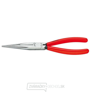 Polkruhové kliešte pre mechanikov 200 mm KNIPEX 38 11 200 - leštená hlava, plastové puzdrá gallery main image