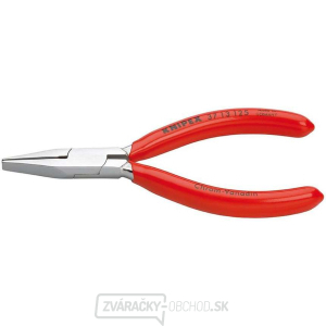 Úchopové kliešte na jemnú elektroniku 125 mm KNIPEX 37 13 125 - chrómované, plastové puzdrá Úchopové kliešte na jemnú elektroniku 125 mm KNIPEX 37 13 125 - chrómované, plastové puzdrá gallery main image