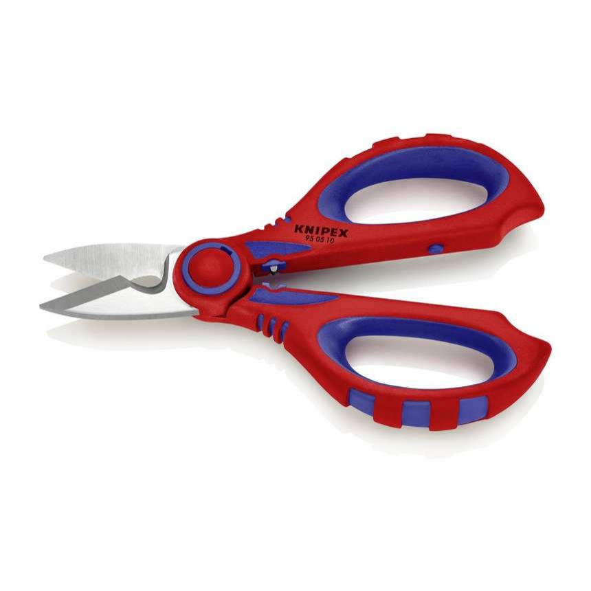 Elektrikárske nožnice Knipex 95 05 10 SB s krimpovaním