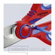 Elektrikárske nožnice Knipex 95 05 10 SB s krimpovaním náhled