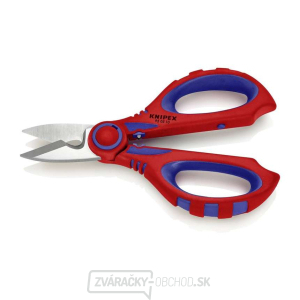 Elektrikárske nožnice Knipex 95 05 10 SB s krimpovaním Elektrikárske nožnice Knipex 95 05 10 SB s krimpovaním gallery main image