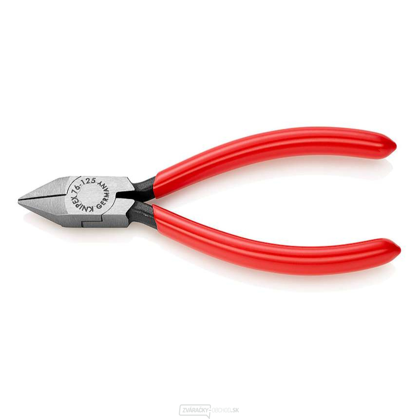 Bočné frézy pre elektromechaniku 125 mm KNIPEX 76 81 125 - leštená hlava, plastové puzdrá Bočné frézy pre elektromechaniku 125 mm KNIPEX 76 81 125 - leštená hlava, plastové puzdrá gallery main image
