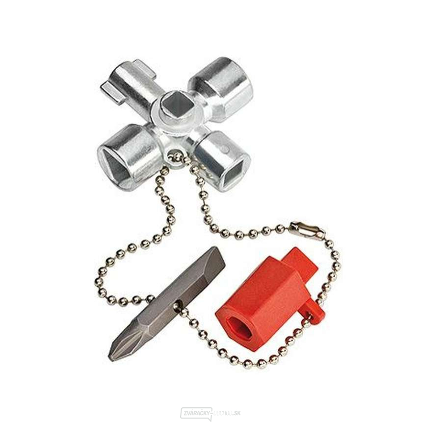 Kľúč na spínacie skrinky Knipex 00 11 02 Kľúč na spínacie skrinky Knipex 00 11 02 gallery main image