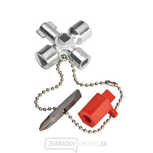 Kľúč na spínacie skrinky Knipex 00 11 02 Kľúč na spínacie skrinky Knipex 00 11 02 gallery main image