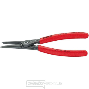 Presné kliešte na poistné krúžky 225 mm, vonkajšie rovné. Knipex - 49 11 A3 - DIN 5254 A Presné kliešte na poistné krúžky 225 mm, vonkajšie rovné. Knipex - 49 11 A3 - DIN 5254 A gallery main image