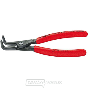 Presné kliešte na poistné krúžky 165 mm, vonkajšie zahnuté. Knipex - 49 21 A21 - DIN 5254 B gallery main image
