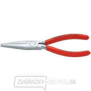 Ploché kliešte typu Langbeck 160 mm (s predĺženými čeľusťami) KNIPEX 30 13 160 - chrómované, plastové puzdrá gallery main image