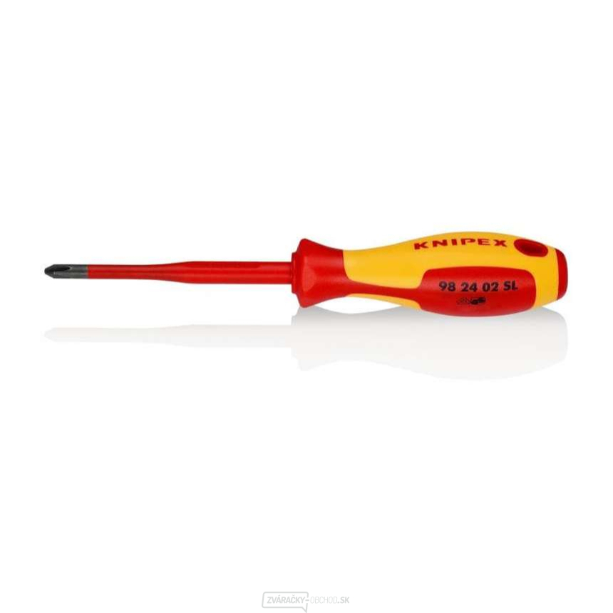 Elektrikársky skrutkovač VDE (Slim) PH 2 Knipex 98 24 02 SL