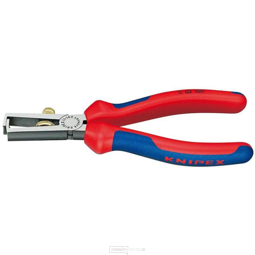 Odstraňovacie kliešte 160 mm. KNIPEX 11 02 160 - leštená hlava, viaczložkové puzdrá