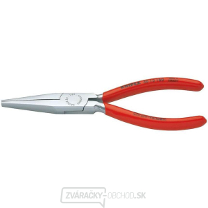 Ploché kliešte Langbeck 140 mm (s predĺženými čeľusťami) KNIPEX 30 13 140 - chrómované, plastové puzdrá gallery main image