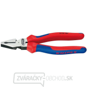 Kombinované kliešte Force 180 mm. KNIPEX 02 02 180 - leštená hlava, viaczložkové puzdrá gallery main image