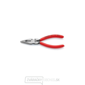 Kombinované kliešte úzke ploché KNIPEX 08 21 145 145 mm - leštená hlava, čierne gallery main image