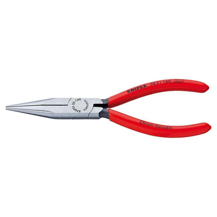 Langbeckove kliešte 190 mm (s predĺženými čeľusťami) KNIPEX 30 21 190 - leštená hlava, plastové puzdrá