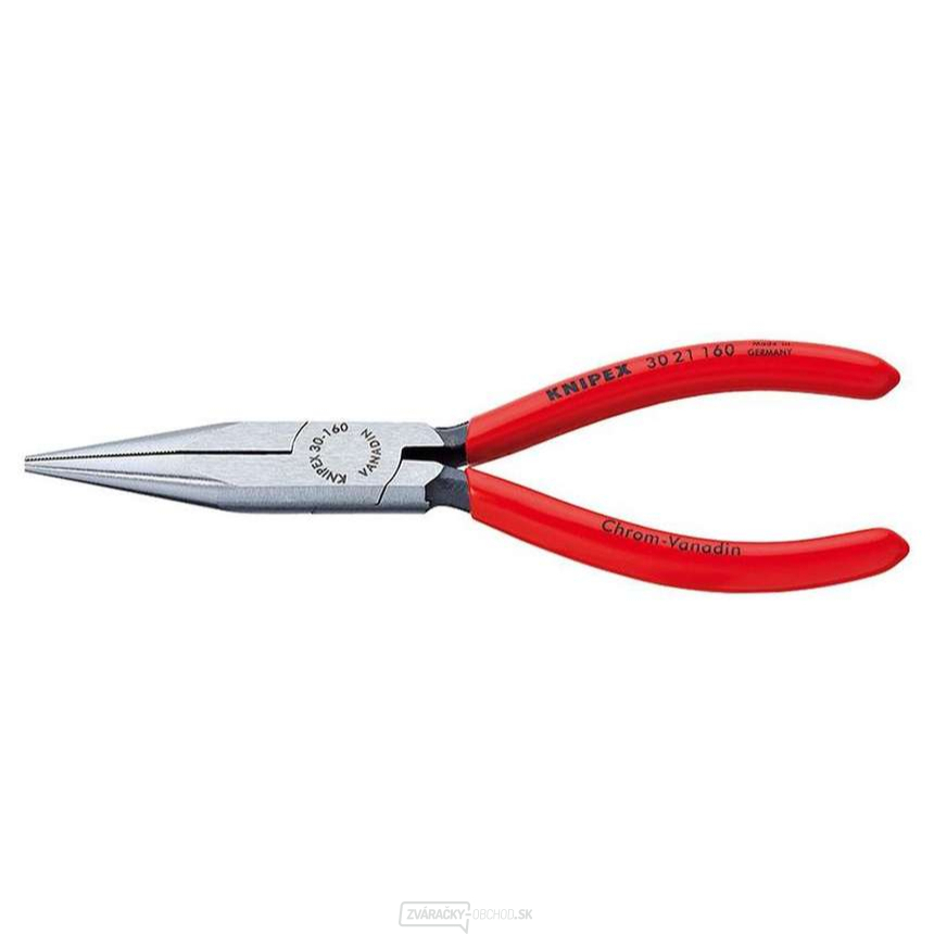 Langbeckove kliešte 190 mm (s predĺženými čeľusťami) KNIPEX 30 21 190 - leštená hlava, plastové puzdrá