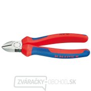 Bočné štípacie kliešte 125 mm KNIPEX 70 02 125 - leštená hlava, viaczložkové puzdrá gallery main image