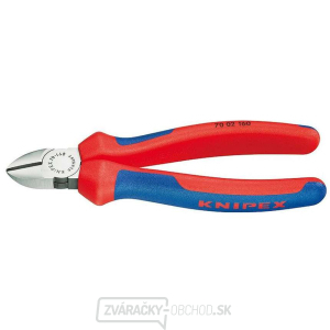 Bočné štípacie kliešte 125 mm KNIPEX 70 02 125 - leštená hlava, viaczložkové puzdrá gallery main image