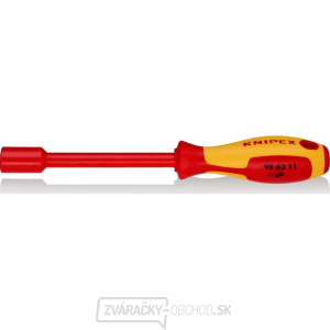 VDE skrutkovač s nástrčným kľúčom 6 hrán 11x125 mm Knipex 98 03 11 VDE skrutkovač s nástrčným kľúčom 6 hrán 11x125 mm Knipex 98 03 11 gallery main image