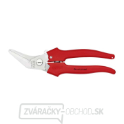 Kombinované nožnice 185 mm KNIPEX 91 05 185 - chrómované, viaczložkové puzdrá Náhľad