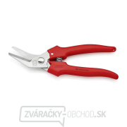 Kombinované nožnice 185 mm KNIPEX 91 05 185 - chrómované, viaczložkové puzdrá Náhľad