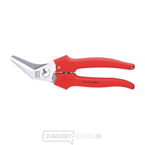 Kombinované nožnice 185 mm KNIPEX 91 05 185 - chrómované, viaczložkové puzdrá gallery main image