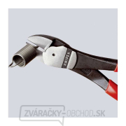 Výkonné bočné frézy 160 mm KNIPEX 74 01 160 - leštená hlava, plastové puzdrá Náhľad