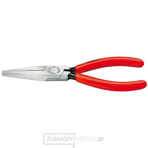 Ploché kliešte typu Langbeck 190 mm (s predĺženými čeľusťami) KNIPEX 30 11 190 - leštená hlava, plastové puzdrá Ploché kliešte typu Langbeck 190 mm (s predĺženými čeľusťami) KNIPEX 30 11 190 - leštená hlava, plastové puzdrá gallery main image