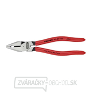 Kombinované kliešte Force 200 mm. KNIPEX 02 01 200 - leštené, plastové puzdrá Náhľad