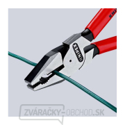 Kombinované kliešte Force 200 mm. KNIPEX 02 01 200 - leštené, plastové puzdrá náhled