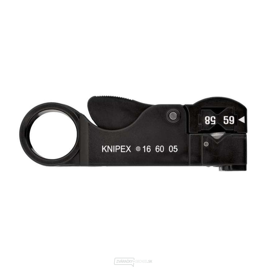 Nástroj na odizolovanie koaxiálnych káblov Knipex 16 60 05 SB Nástroj na odizolovanie koaxiálnych káblov Knipex 16 60 05 SB gallery main image