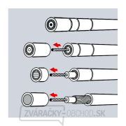 Nástroj na odizolovanie koaxiálnych káblov Knipex 16 60 05 SB Náhľad