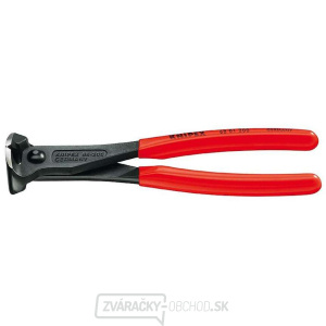 Štípacie kliešte 200 mm KNIPEX 68 01 200 - leštená hlava, plastové puzdrá gallery main image